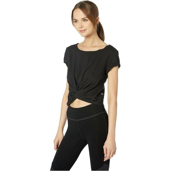 Free People Movement Run In The Sun Solid Tee Top - Picture 2 of 4